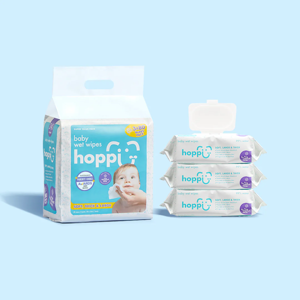 Baby Wet Wipes (80 Wipes x 3)