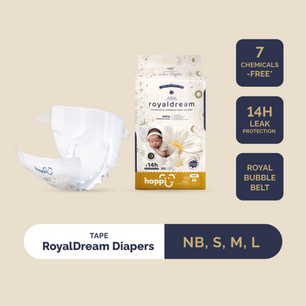 Hoppi RoyalDream Baby Diaper Tape